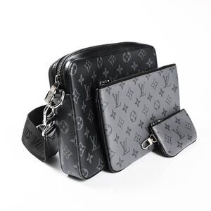 Louis Vuitton Trio Messenger Body Bag Monogram